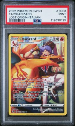 2022 POKEMON SPADA E SCUDO ORIGINE PERDUTA #TG03 FA / CHARIZARD ORIGINE PERDUTA-ITALIANO