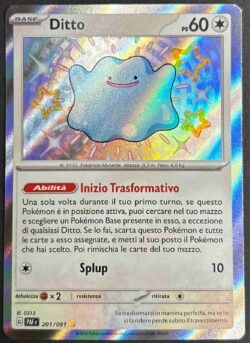 Ditto Rara Shiny (IT) - Destino di Paldea (PAF 201)