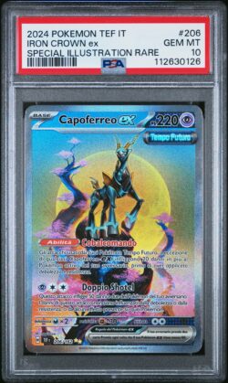 Capoferreo ex – PSA 10 GEM MINT – 206/162 Cronoforze (Italiano)